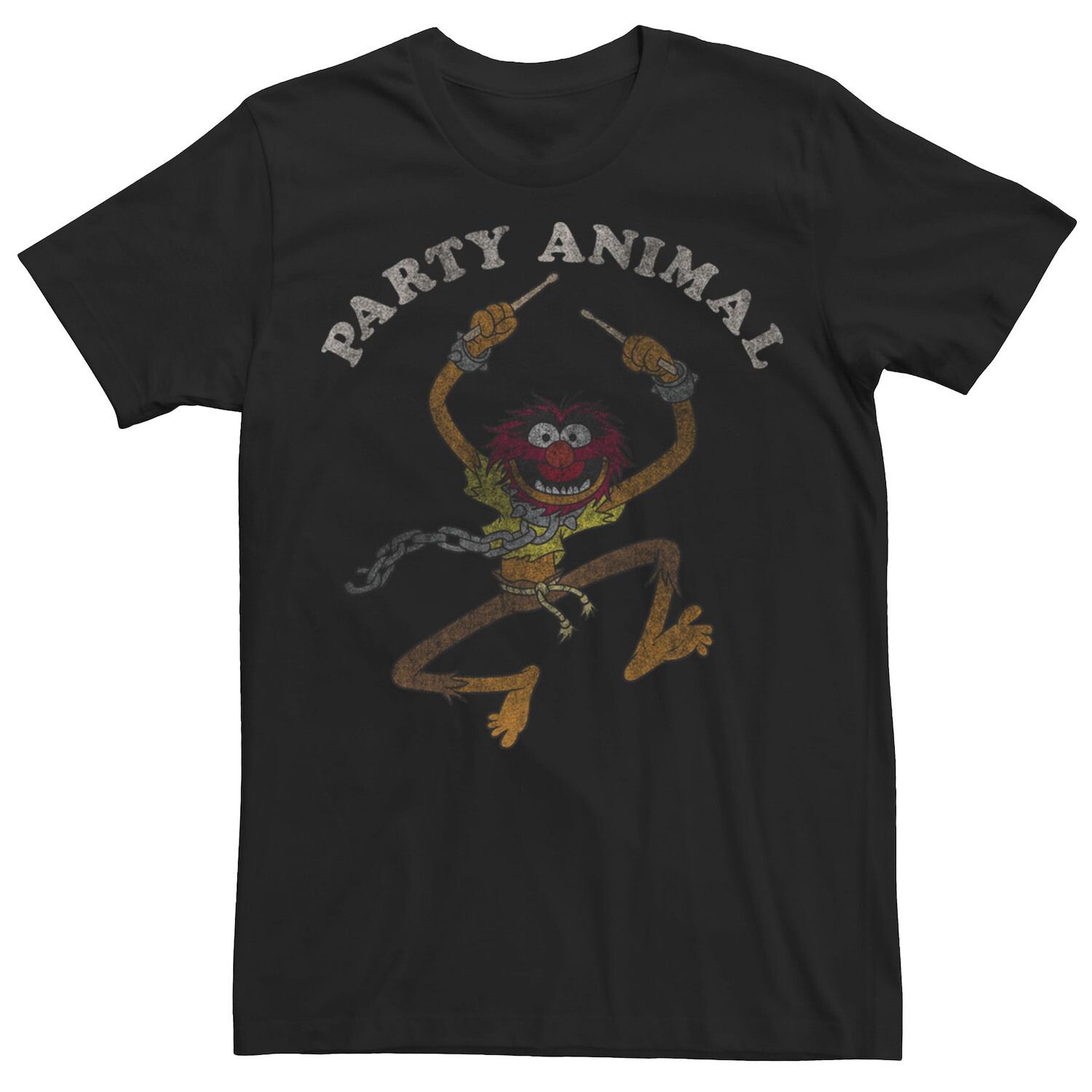 

Мужская футболка Disney Muppets Animal The Party Animal Licensed Character