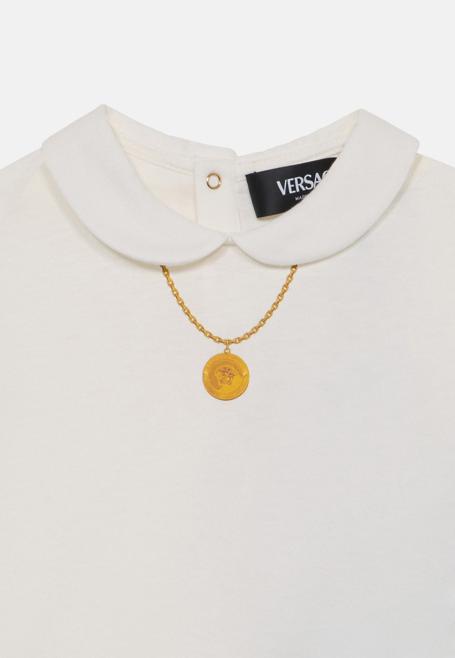 Футболка Versace MEDUSA NECKLACE PRINT, White/Gold Coloured/White — фото 3