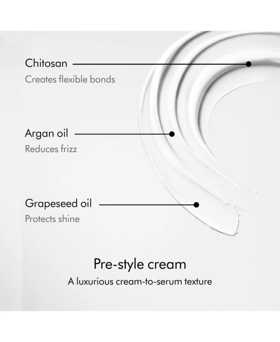 Dyson Крем для укладки с хитозаном, для кудрявых и вьющихся волос, легкий кондиционер — фото 4