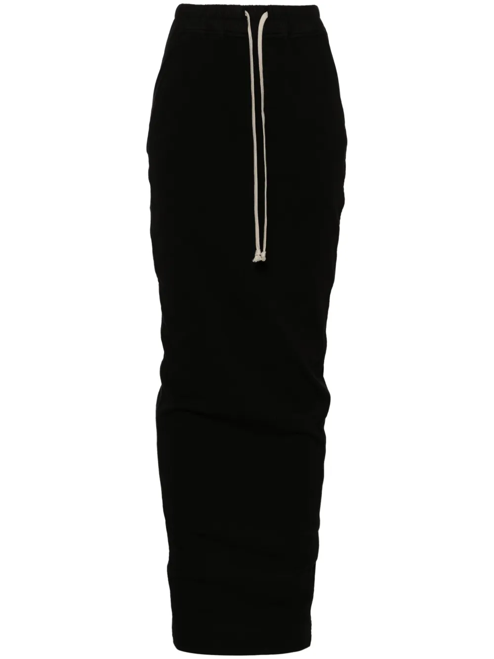 

Юбка макси Pull On Pillar Rick Owens DRKSHDW, черный