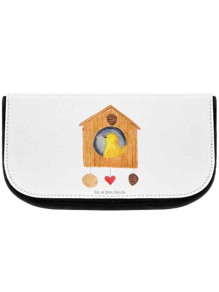 

Косметичка Mr & Mrs Panda Vogel Haus ohne Spruch, белый