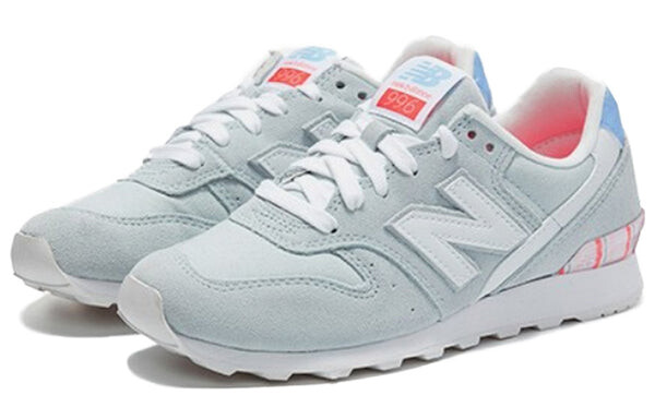 Кроссовки 996 серии ретро низкие спортивные New Balance, синий — фото 2
