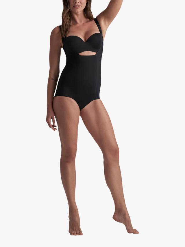 

Smooth Essentials бесшовное утягивающее белье с возможностью носить свой бюстгальтер Bye Bra, Black