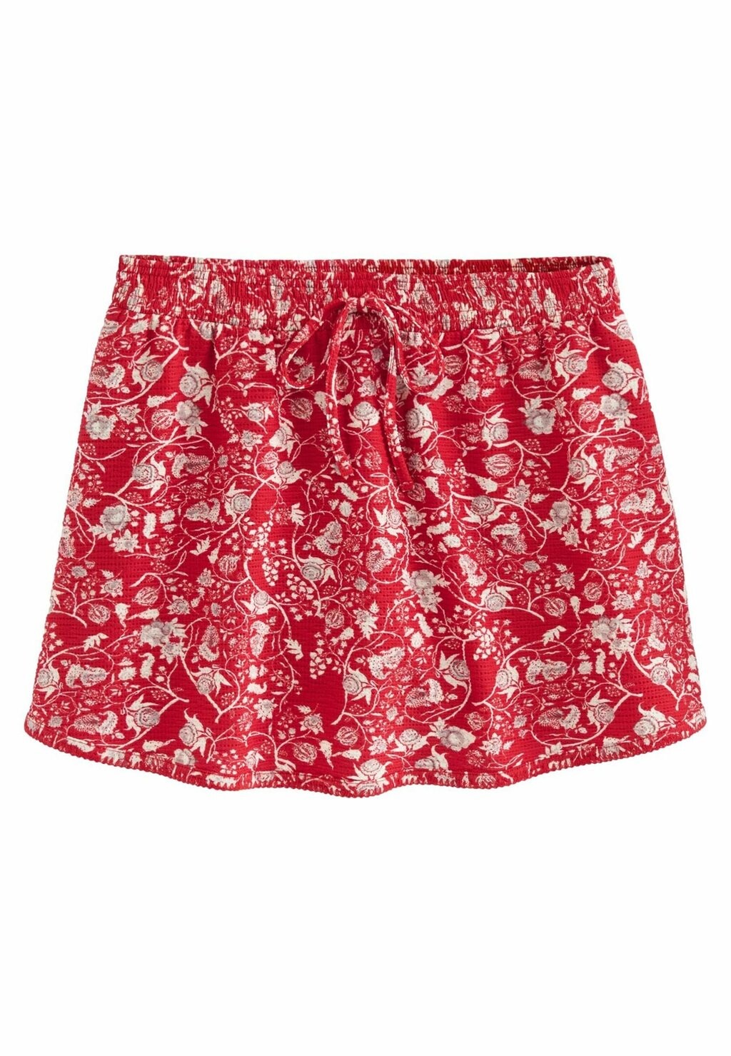

Широкая юбка в сборку ELASTICATED WAIST SUMMER, REGULAR FIT Next, красный