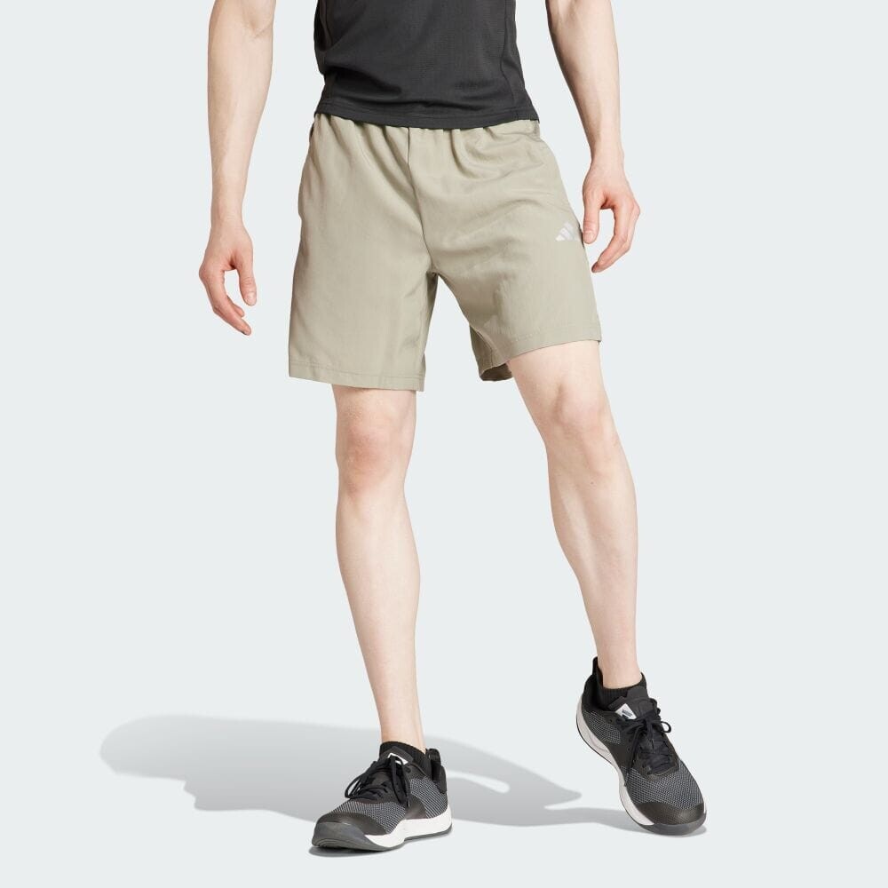 

Шорты Adidas Gym + Training Woven Shorts, цвет Silver Pebble