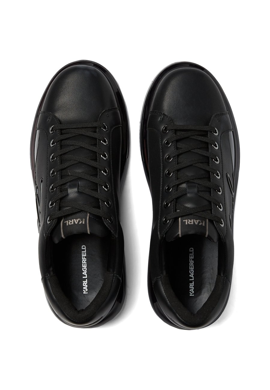 Кроссовки KARL LAGERFELD KAPRI KUSHION SIGNIA GLÄNZENDE SNEAKER, Black — фото 4