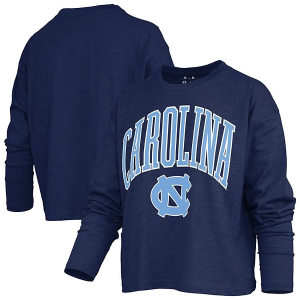 

Женская футболка с длинным рукавом North Carolina Tar Heels Motley Boxy Pressbox