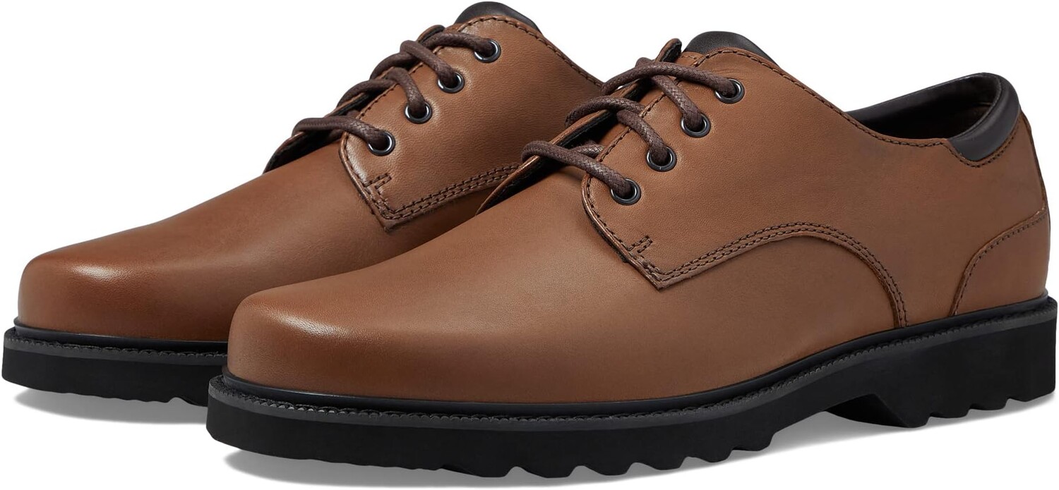 

Оксфорды Main Route Northfield Waterproof Rockport, цвет Dark Brown Leather