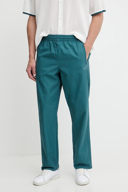 

Хлопковые брюки Firebird Pants Adidas Originals, бирюзовый