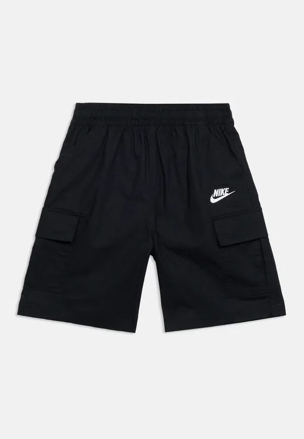 Шорты спортивные Nike Sportswear, черно-белые — фото 3
