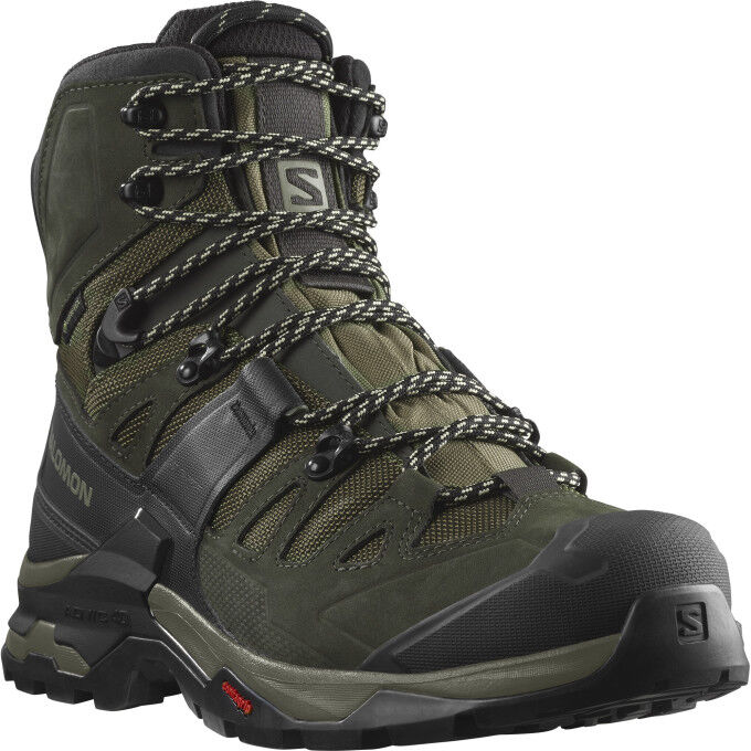 

Кроссовки Salomon QUEST 4 GORE-TEX Olive Night Peat Safari для хайкинга