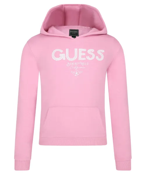 

Толстовка Regular fit Guess, розовый