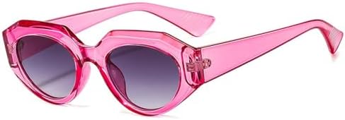 

Солнцезащитные очки в овальной форме в стиле панк 2027 года для женщин, винтажные солнцезащитные очки для мужчин, очки в стиле стимпанк с защитой от УФ-излучения UV400 MTZJH, 6