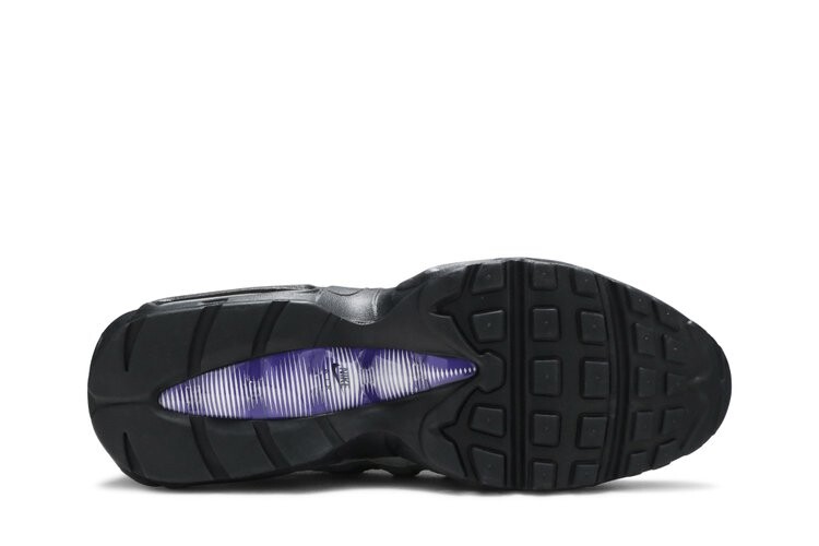Кроссовки Nike Air Max 95 'Black Grape', черный — фото 4