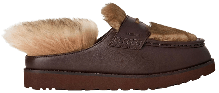 

Кроссовки UGG AMBUSH x Penny Loafer 'Burgundy', красный