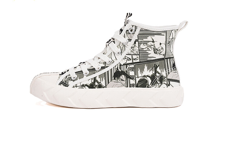 

Холщовые кеды мужские высокие белый Istep