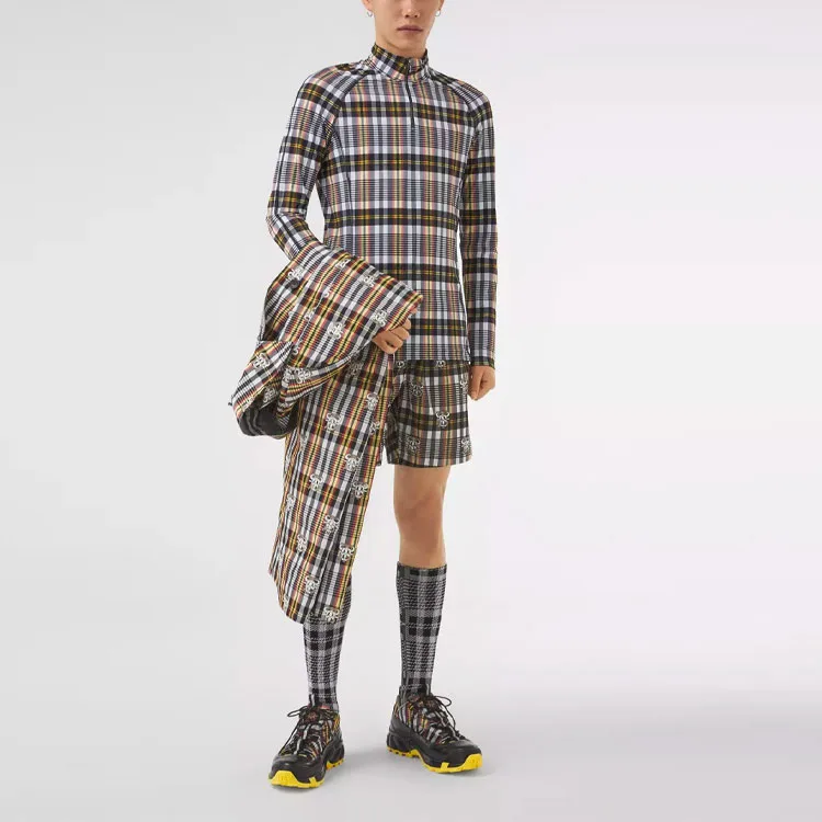 Футболка унисекс Burberry Tagetes Erecta желтый полуводолазка — фото 3