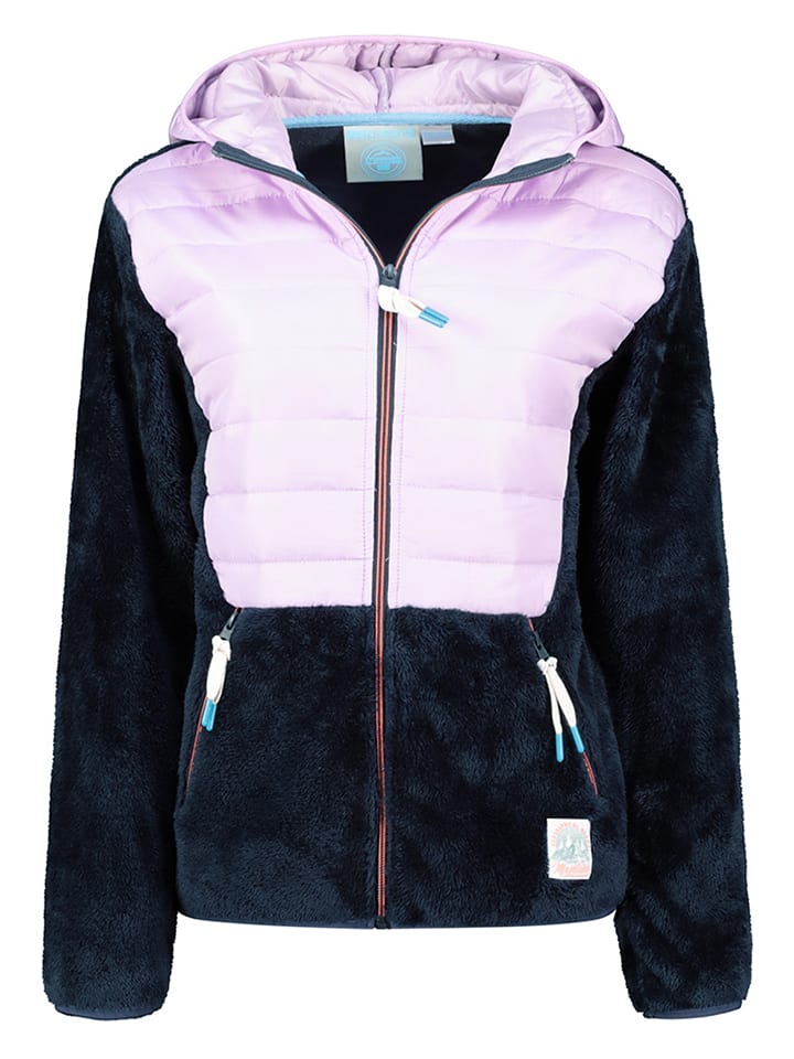 

Geographical Norway Флисовая куртка "Типология" темно-синего/сиреневого цвета, Синий, Geographical Norway Флисовая куртка "Типология" темно-синего/сиреневого цвета