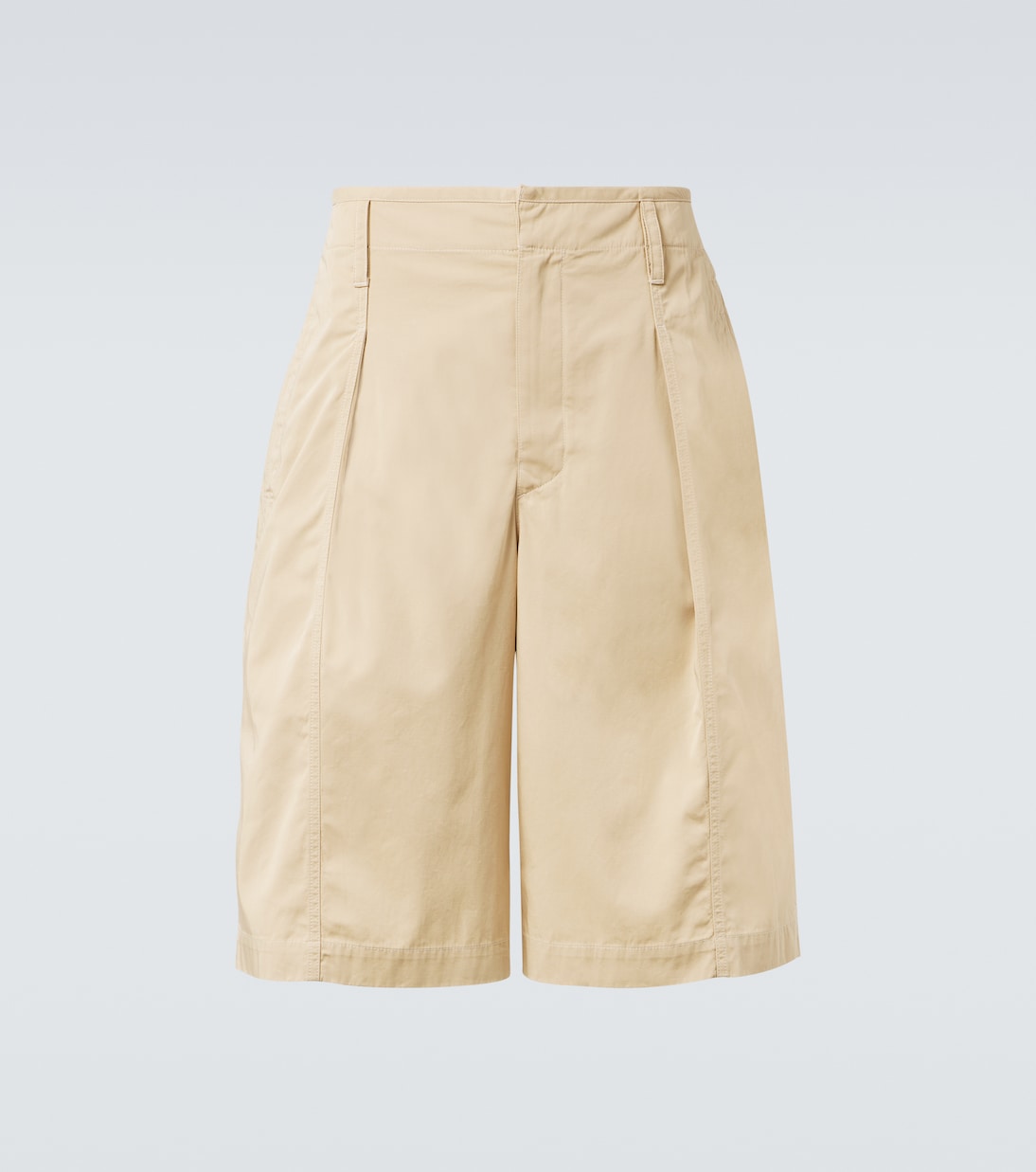 

Бермуды макси из хлопкового твила Lemaire, Rose Beige