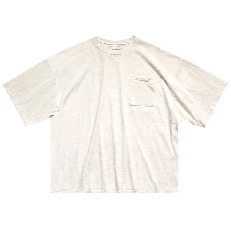 

Футболка Kapital Jersey 2Tones Big Pocket T-Shirt (Bone), Trico