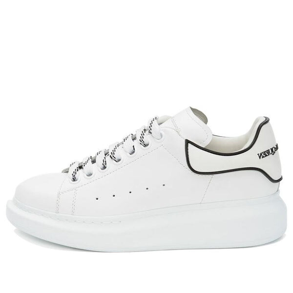 Кроссовки oversized sneaker 'white black' Alexander Mcqueen, белый