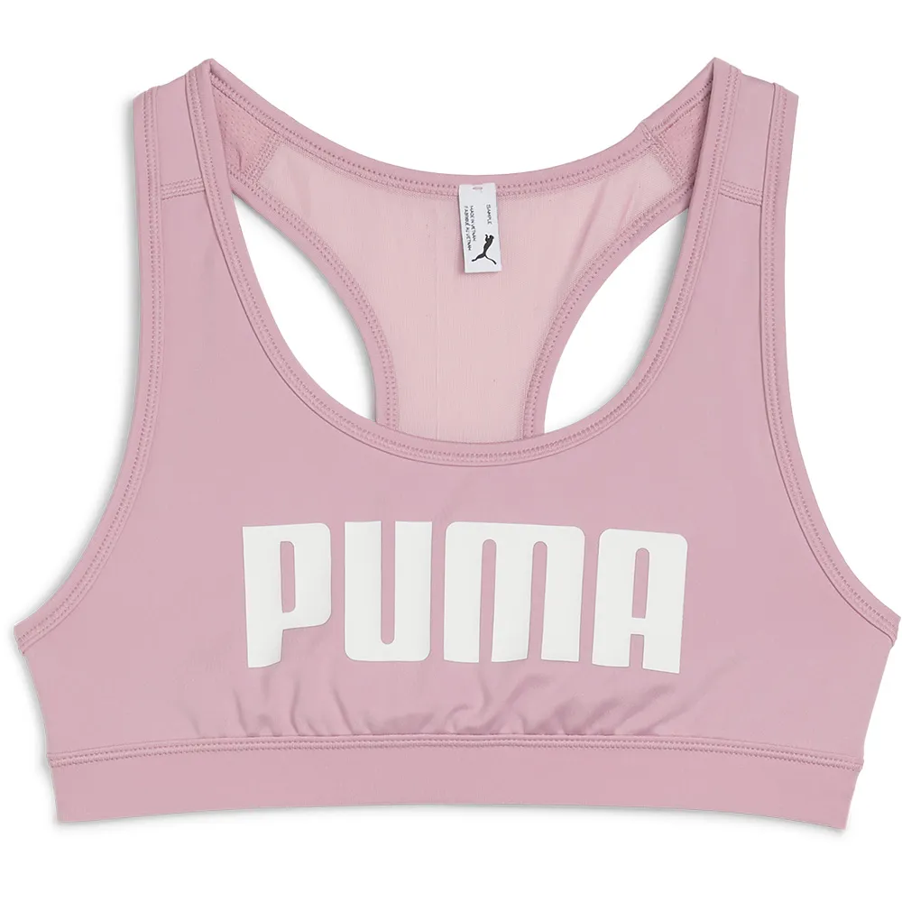 

Спортивный бюстгальтер Puma 4Keeps Logo sports bra, розовый