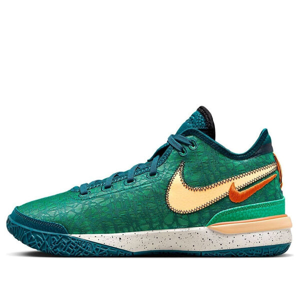 

Кроссовки Nike Lebron NXXT Gen EP Basketball Shoes 'Geode Teal', зеленый