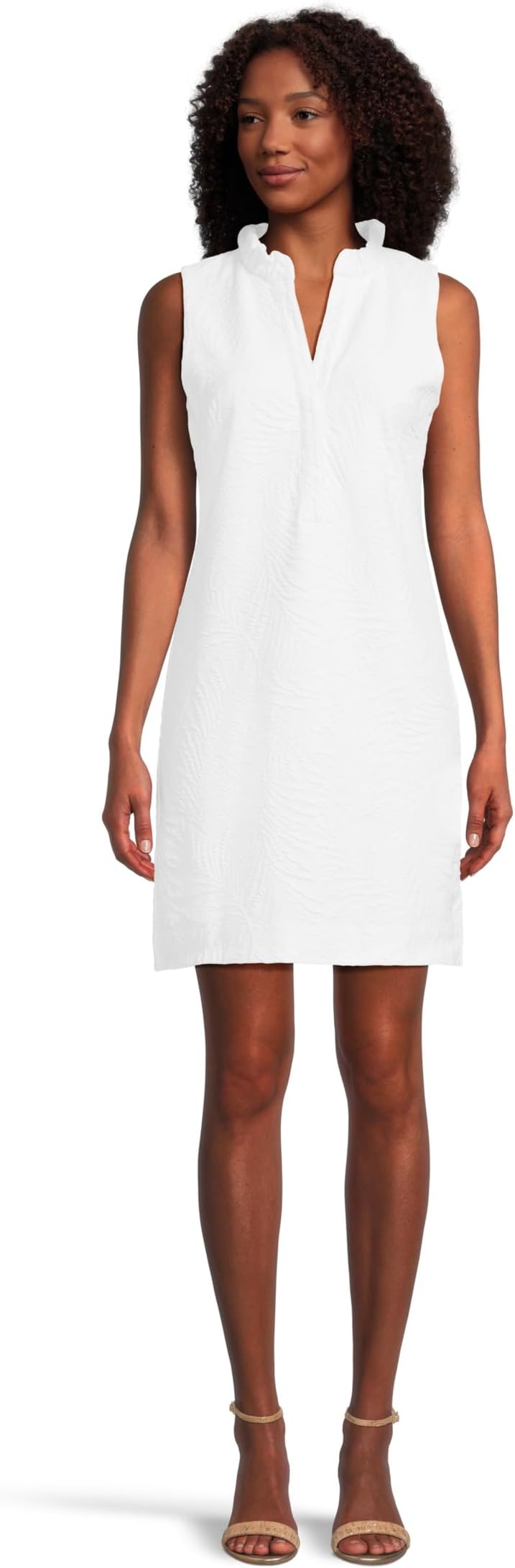 

Платье Lilly Pulitzer Elsey Shift, Resort White Leafy Knit Pucker Jacquard