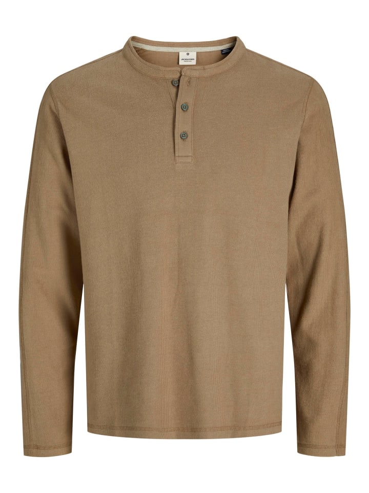 

Футболка с длинными рукавами в цвете Malt Ball Jack & Jones