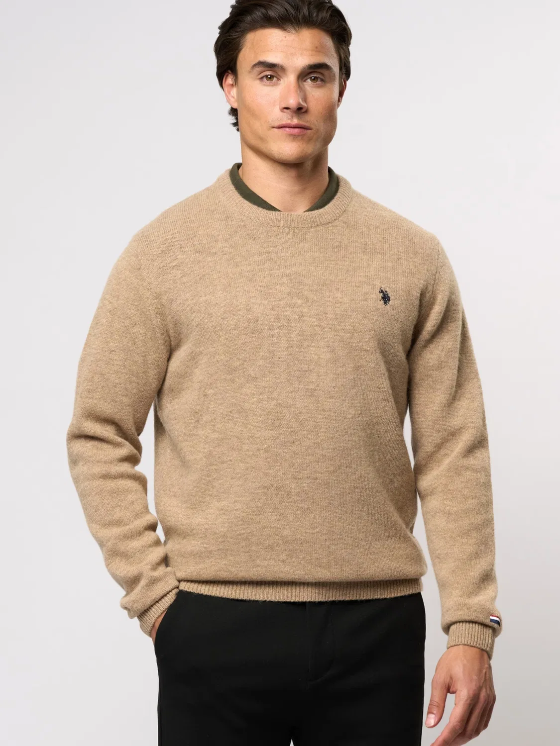 Свитер 'UMKetil' U.S. Polo Assn., Beige — фото 4