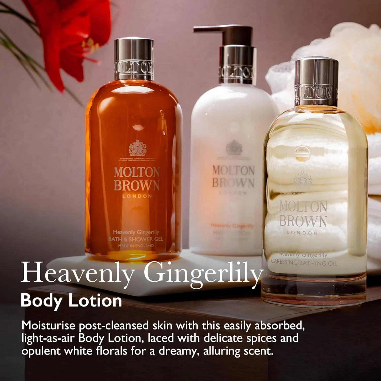 Лосьон для тела Heavenly Gingerlily 300 мл от Molton Brown Molton Brown — фото 3