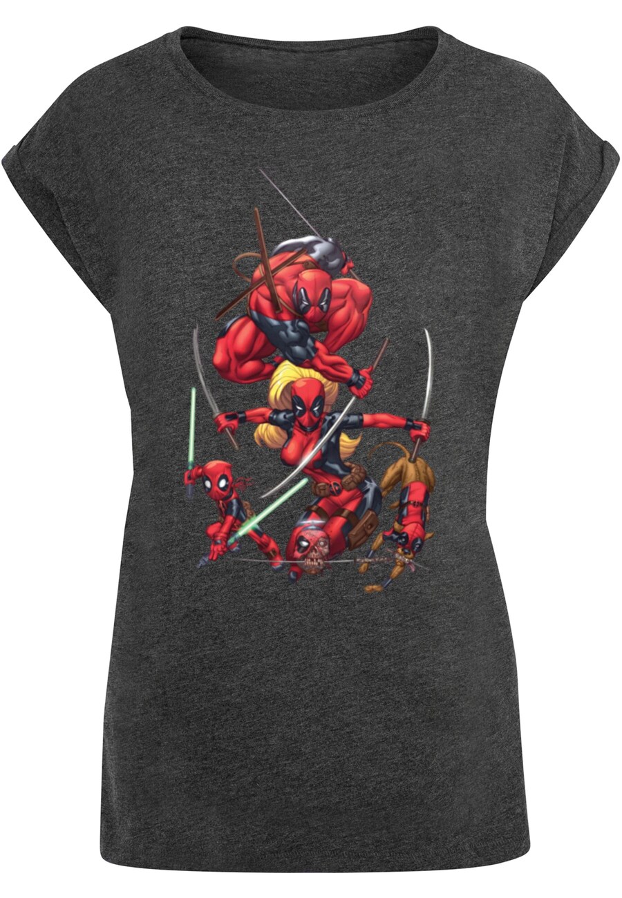 

Рубашка ABSOLUTE CULT Deadpool - Family Group Swords, антрацит