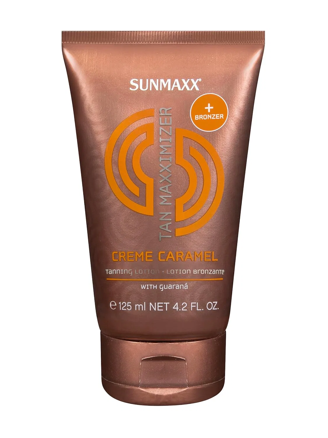 Лосьон для загара с бронзатором «Cream Caramel Tanning Lotion + Bronzer» от SUNMAXX TAN MAXXIMIZER Sunmaxx