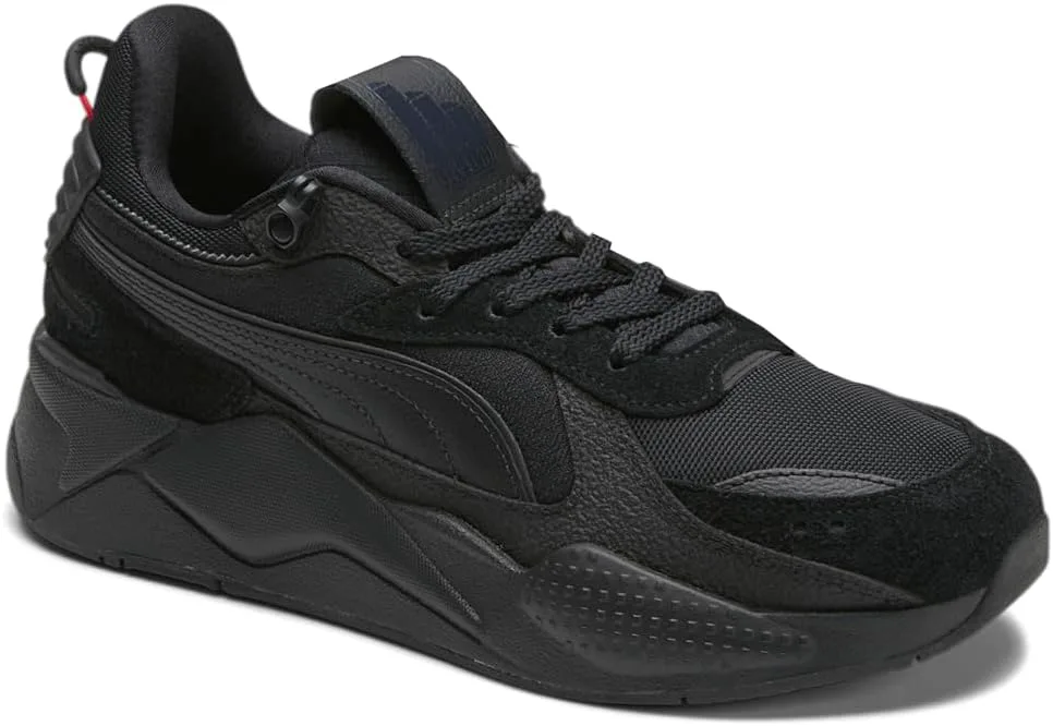 Мужские кроссовки PUMA Cordae X Hi-Level Rs-X на шнуровке, повседневные - черные, черный — фото 3