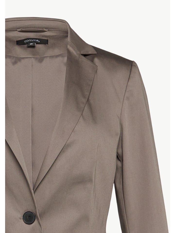

Блейзер comma Indoor-Blazer langarm, коричневый