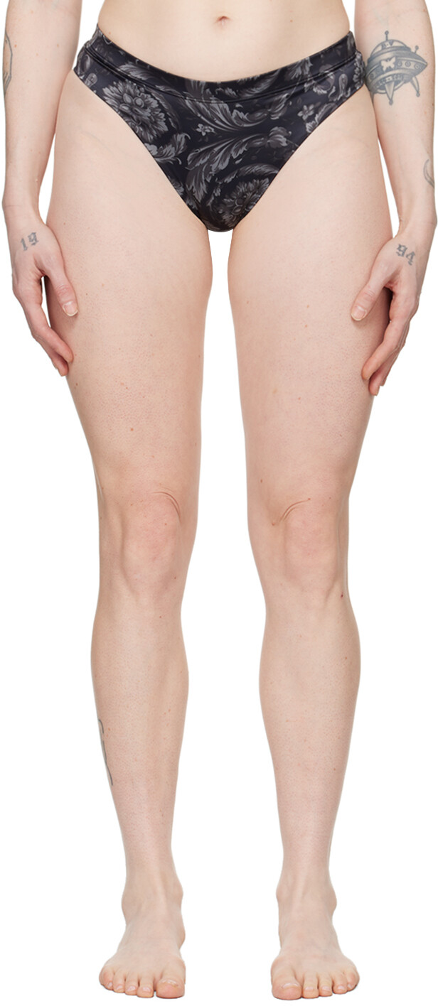 

Черные трусы Barocco Versace Underwear, цвет Black