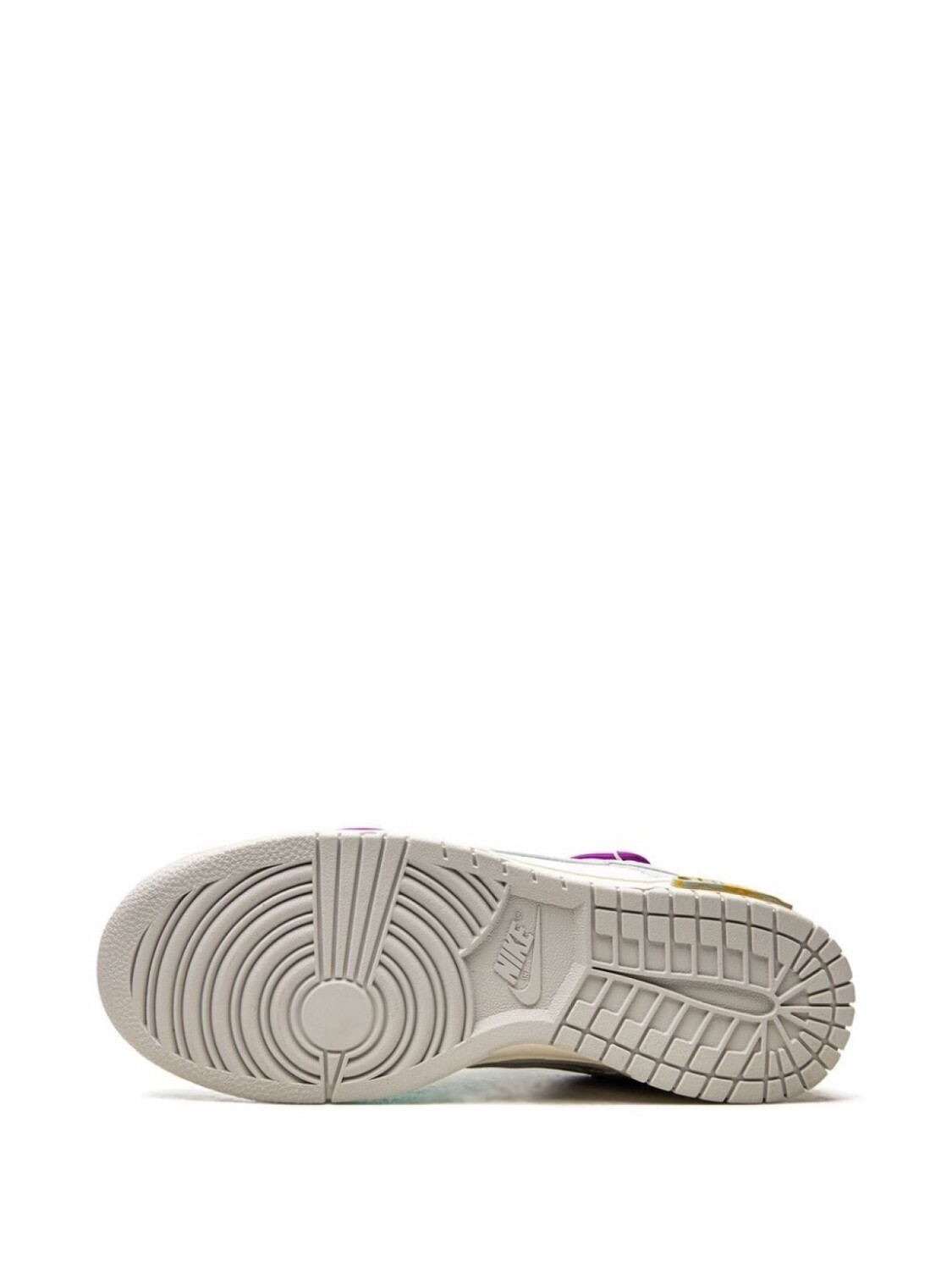 Кроссовки Dunk Low из коллаборации с Off-White Nike X Off-White, белый — фото 4