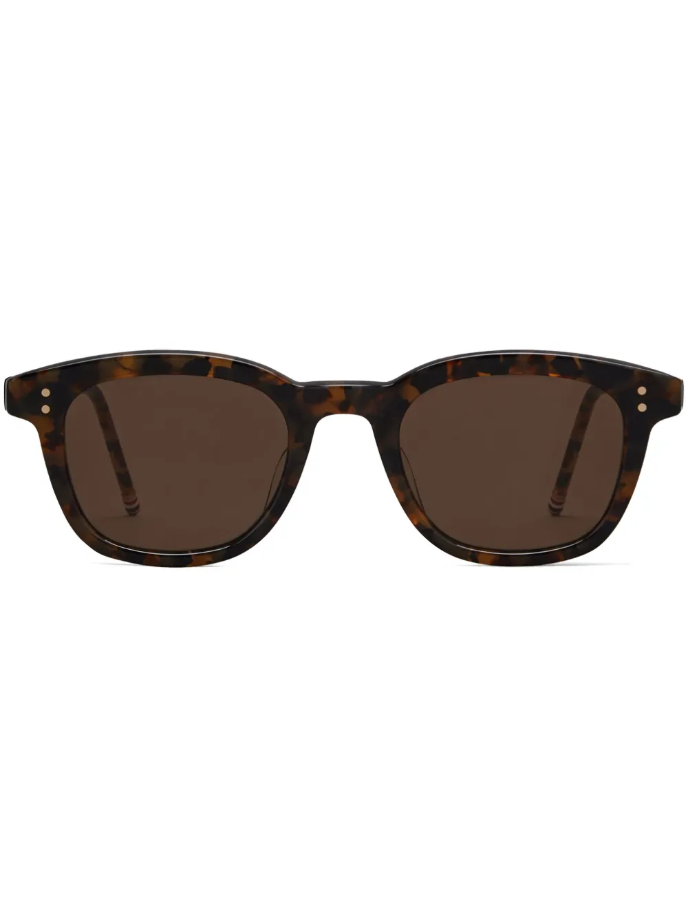

Солнцезащитные очки Tokyo в прямоугольной оправе Thom Browne Eyewear, коричневый