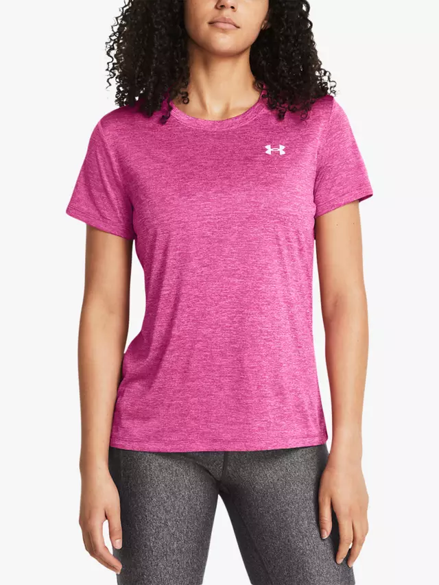 

Топ Under Armour Women's Tech Sports, цвет elixir/white