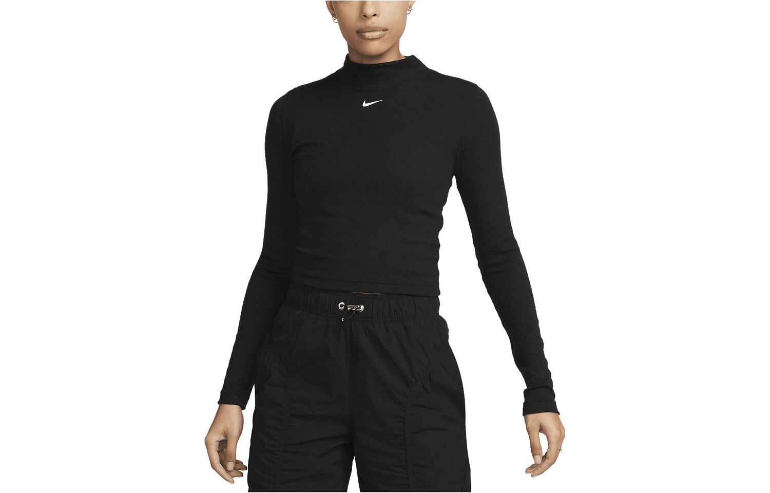 

Футболка женская черная Nike, Черный, Футболка женская черная Nike