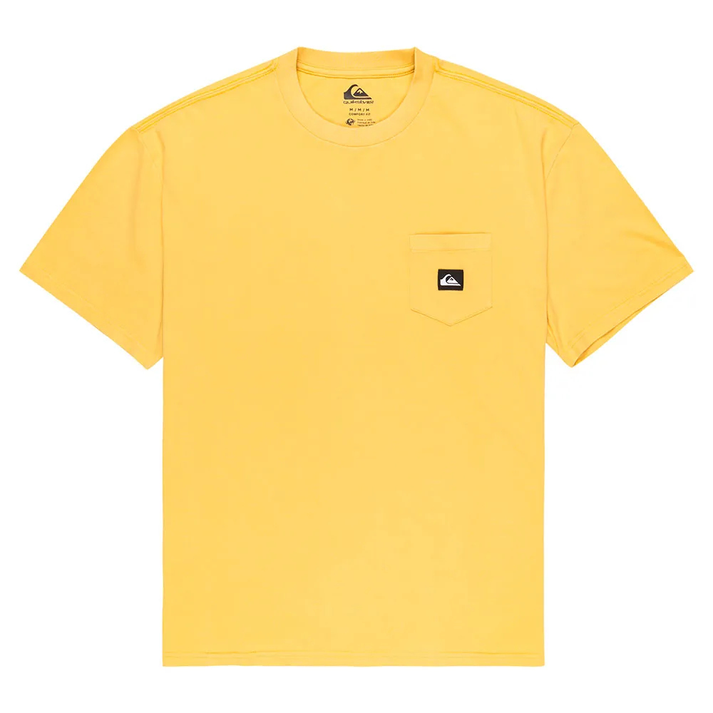 

Футболка с коротким рукавом Quiksilver Salt Water Pocket, желтый