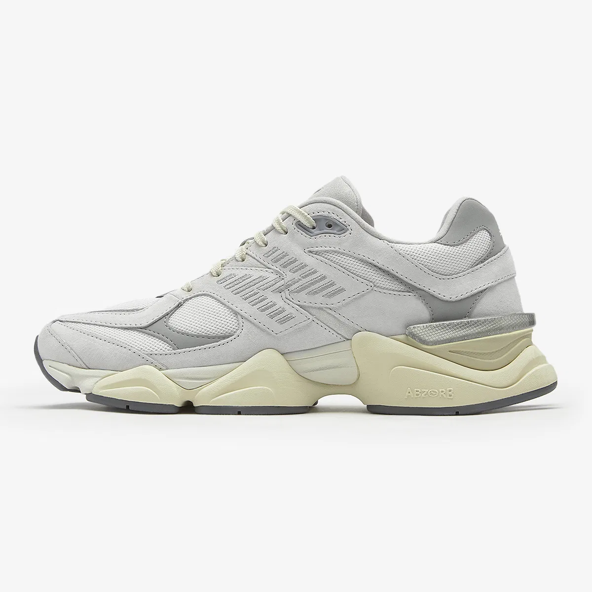 Мужские белые низкие кроссовки New Balance U9060ECA — фото 3