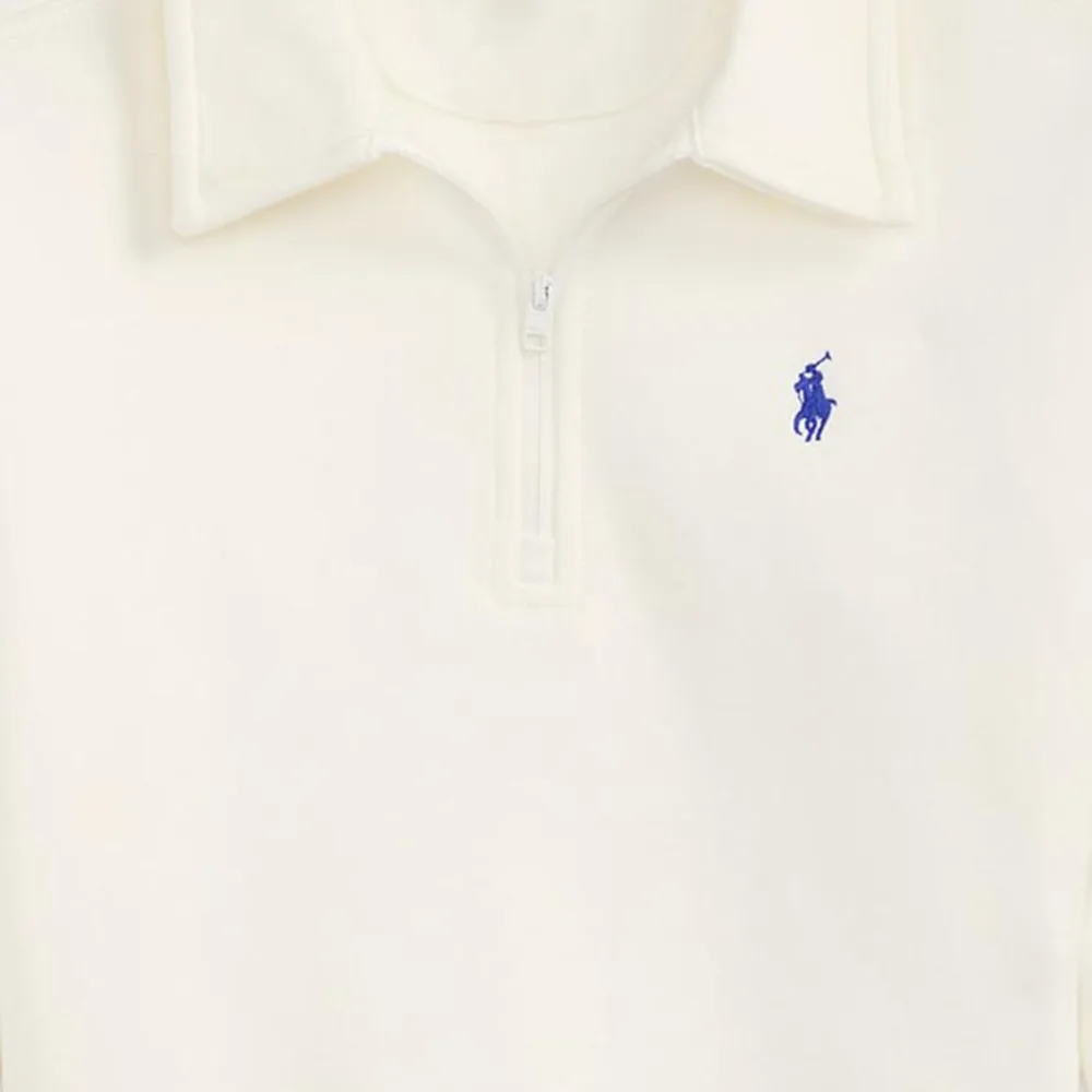 Свитшот Kids' Polo Ralph Lauren, белый — фото 4