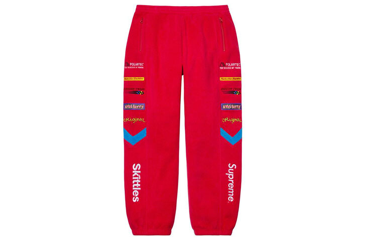 

Штаны спортивные Supreme x Skittles x Polartec, черный