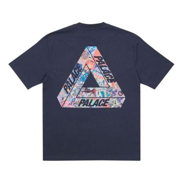

Футболка fw21 tri-sticker pack logo t-shirt 'navy' Palace, синий