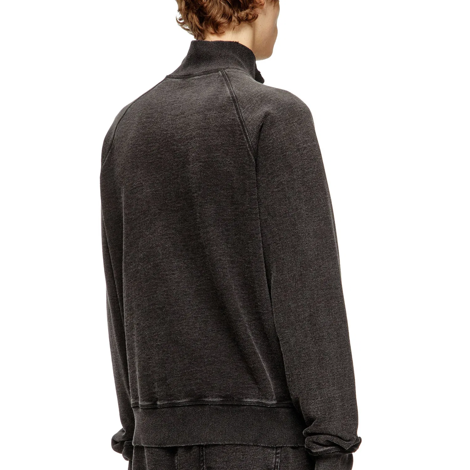 Куртка мужская SS26 S WAFY ZIP RAG DIESEL, Charcoal Gray — фото 4