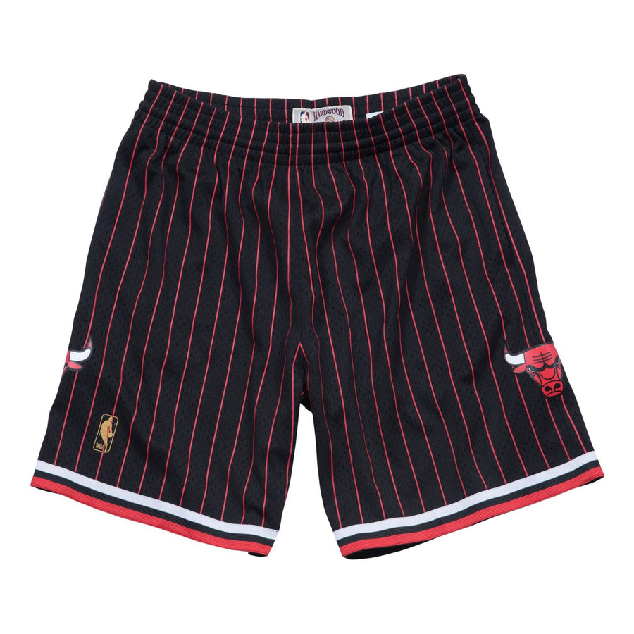 

Спортивные шорты Mitchell & Ness NBA Swingman Shorts Chicago Bulls Alternate 1996-97 'Black Red', черный