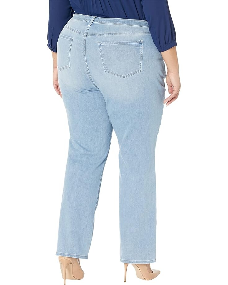 

Джинсы Nydj Plus Size Relaxed Straight in Northstar, цвет Northstar