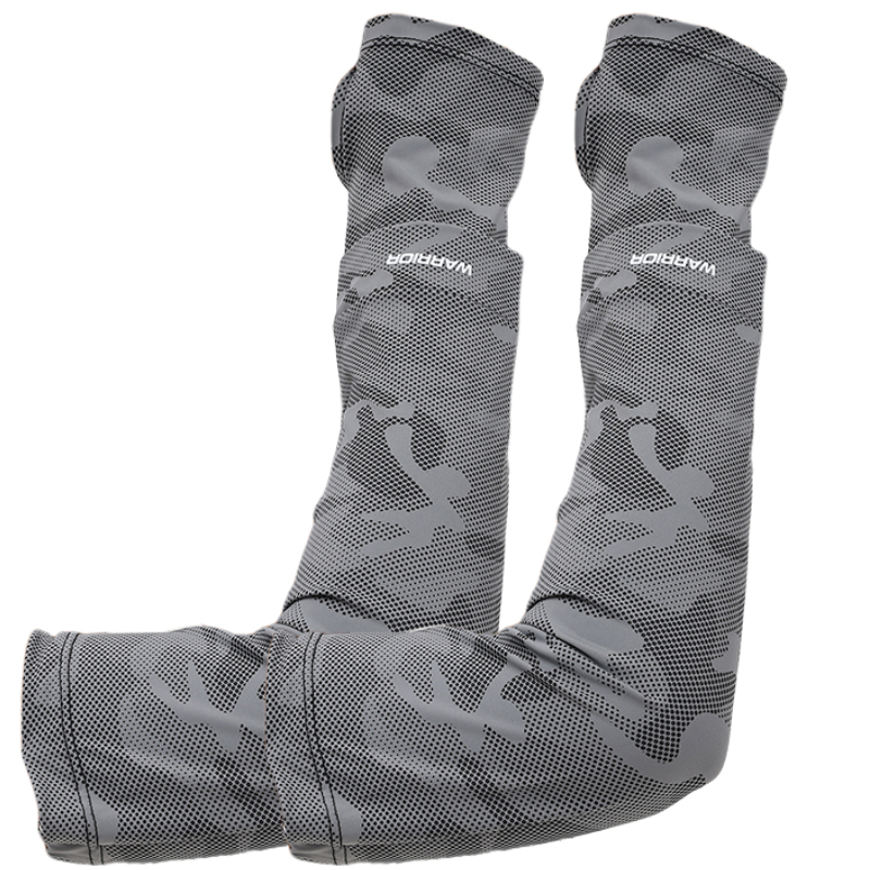 

Мужские солнцезащитные рукава из полиамида WARRIOR, camouflage темно-серый