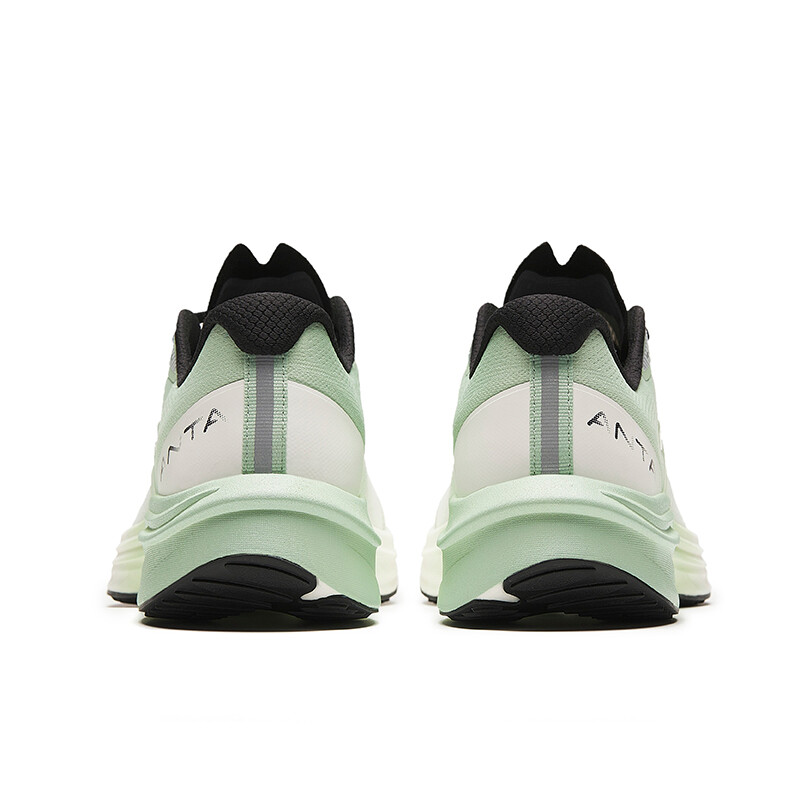 Кроссовки для бега по шоссе для мужчин с низким верхом Oxygen Green/black/ivory White Anta — фото 3